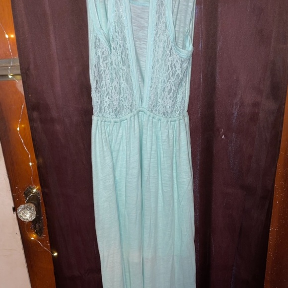 Small Light Blue Hollister Maxi Dress NWT - Picture 3 of 9